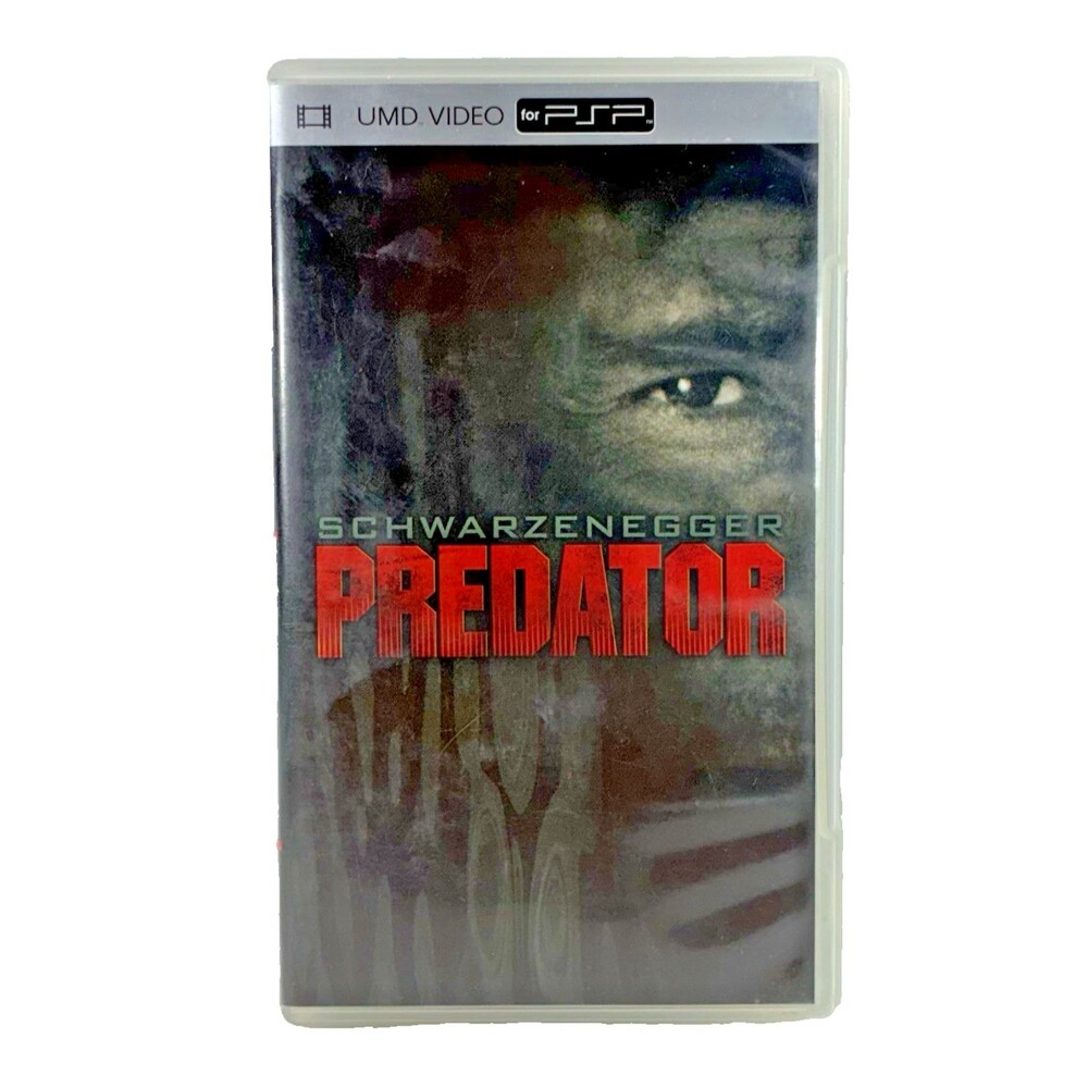 Predator Sony PlayStation Portable PSP Vintage 2005 20th Century Fox UMD Tested